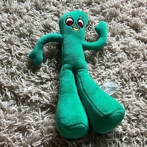 Vintage 2000 NANCO Gumby green Plush plushie Toy stuffed animal